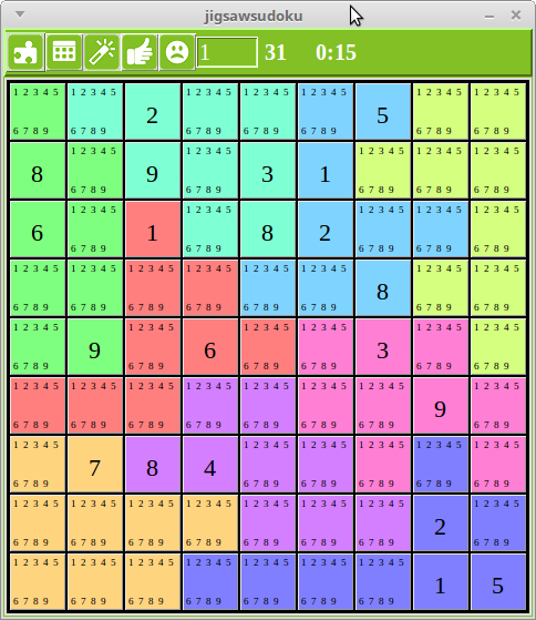 Jigsawsudoku