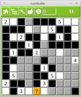 Nurikabe algorithm 11