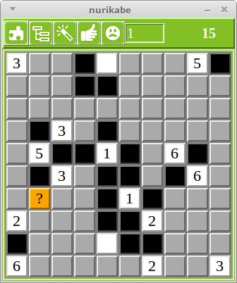 Nurikabe algorithm 15