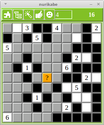 Nurikabe algorithm 16