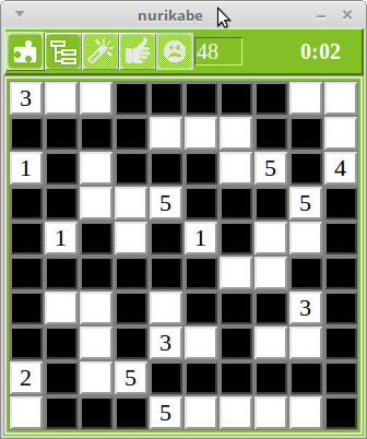 Nurikabe Example 2