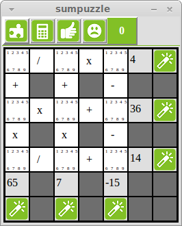 Entered puzzle